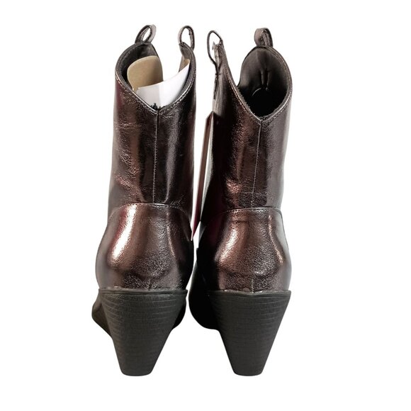 Rampage Sigrid Western Wedge Pointed Toe Boots Women’s Size 10 New NWOB Stunning - Picture 6 of 9